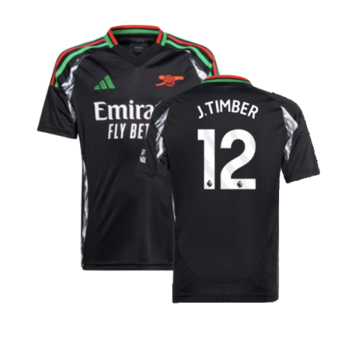 2024-2025 Arsenal Away Shirt (Kids) (J.Timber 12)