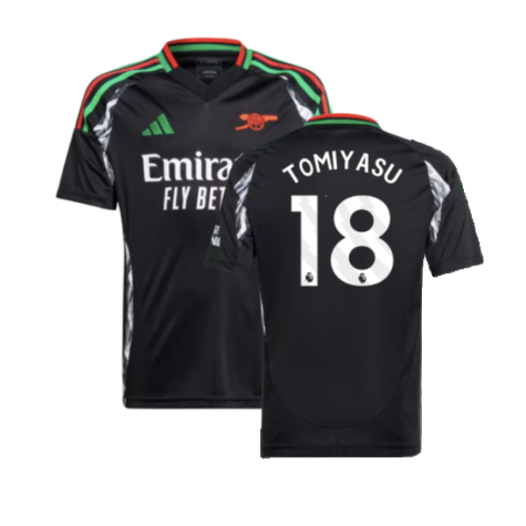 2024-2025 Arsenal Away Shirt (Kids) (Tomiyasu 18)