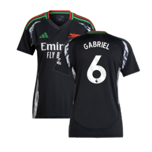 2024-2025 Arsenal Away Shirt (Womens) (Gabriel 6) 2024-2025 Arsenal Away Shirt (Womens) (Gabriel 6)