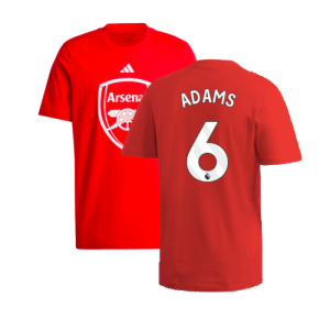 2024-2025 Arsenal DNA Graphic Tee (Red) (Adams 6)