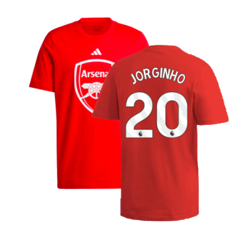 2024-2025 Arsenal DNA Graphic Tee (Red) (Jorginho 20)