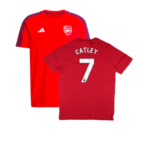 2024-2025 Arsenal DNA Tee (Red) (Catley 7)