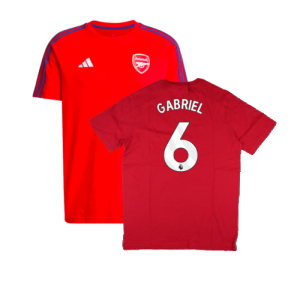 2024-2025 Arsenal DNA Tee (Red) (Gabriel 6)