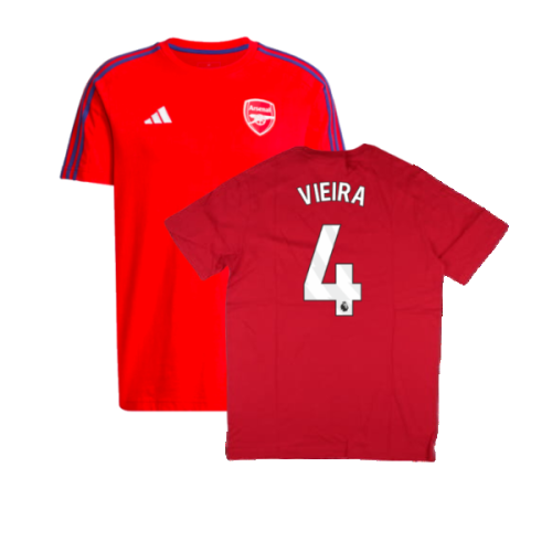 2024-2025 Arsenal DNA Tee (Red) (Vieira 4)