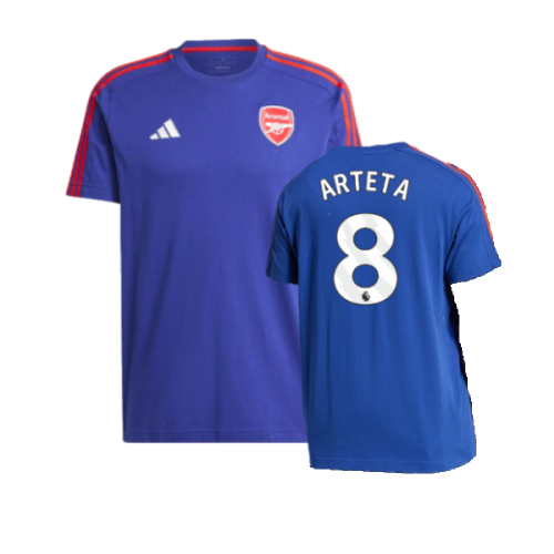 2024-2025 Arsenal DNA Tee (Victory Blue) (Arteta 8)