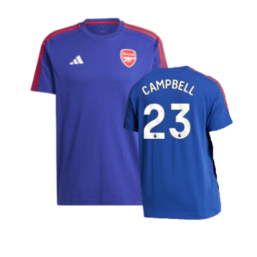 2024-2025 Arsenal DNA Tee (Victory Blue) (Campbell 23)