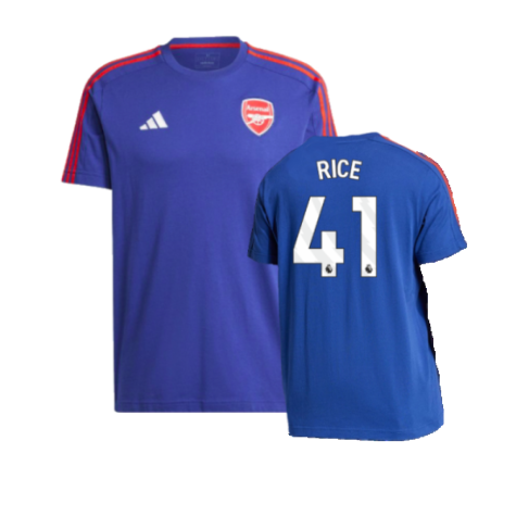 2024-2025 Arsenal DNA Tee (Victory Blue) (Rice 41)