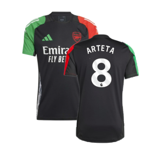 2024-2025 Arsenal EU Training Jersey (Black) (Arteta 8)