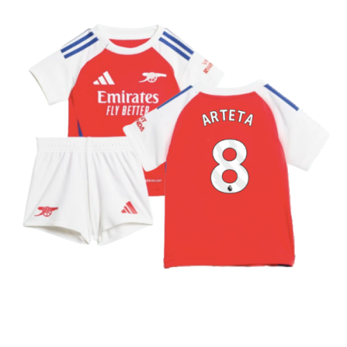 2024-2025 Arsenal Home Baby Kit (Arteta 8)