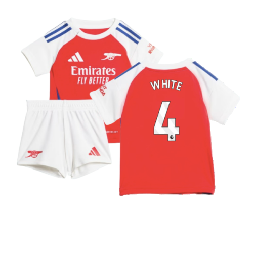 2024-2025 Arsenal Home Baby Kit (White 4)