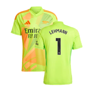 2024-2025 Arsenal Home Goalkeeper Shirt (Yellow) (Lehmann 1)