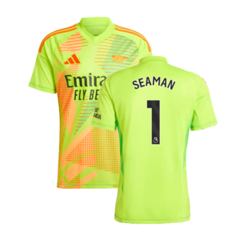 2024-2025 Arsenal Home Goalkeeper Shirt (Yellow) (Seaman 1)