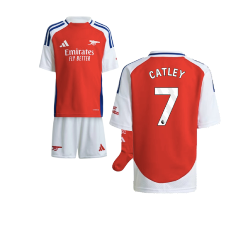 2024-2025 Arsenal Home Mini Kit (Catley 7)