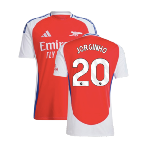 2024-2025 Arsenal Home Shirt (Jorginho 20)