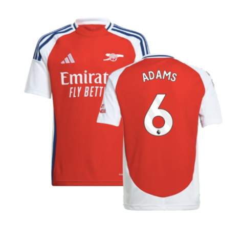 2024-2025 Arsenal Home Shirt (Kids) (Adams 6)