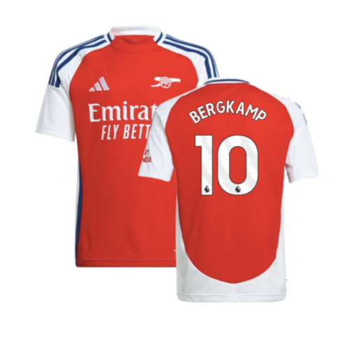 2024-2025 Arsenal Home Shirt (Kids) (Bergkamp 10)