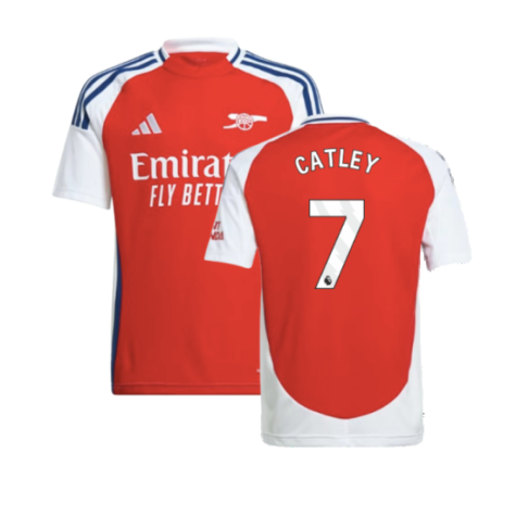 2024-2025 Arsenal Home Shirt (Kids) (Catley 7)