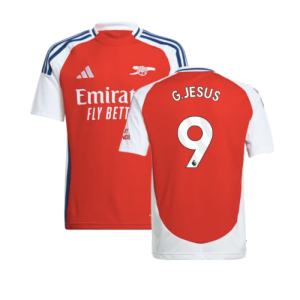 2024-2025 Arsenal Home Shirt (Kids) (G.Jesus 9)