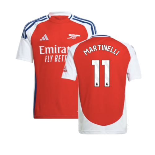 2024-2025 Arsenal Home Shirt (Kids) (Martinelli 11)