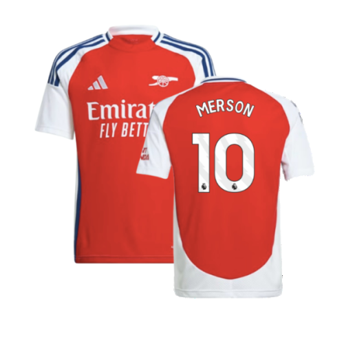 2024-2025 Arsenal Home Shirt (Kids) (Merson 10)