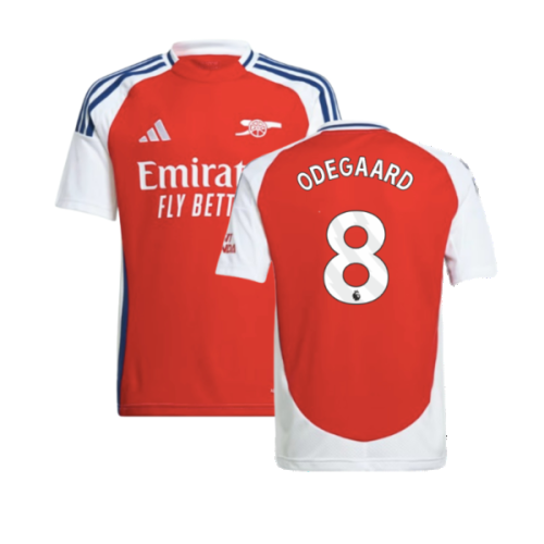 2024-2025 Arsenal Home Shirt (Kids) (Odegaard 8)