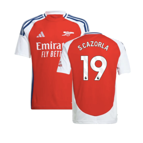 2024-2025 Arsenal Home Shirt (Kids) (S.Cazorla 19)