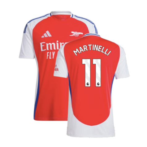 2024-2025 Arsenal Home Shirt (Martinelli 11)