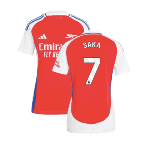 2024-2025 Arsenal Home Shirt (Womens) (Saka 7)