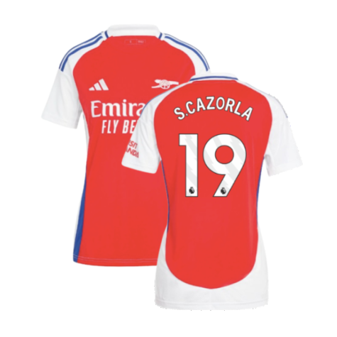 2024-2025 Arsenal Home Shirt (Womens) (S.Cazorla 19)