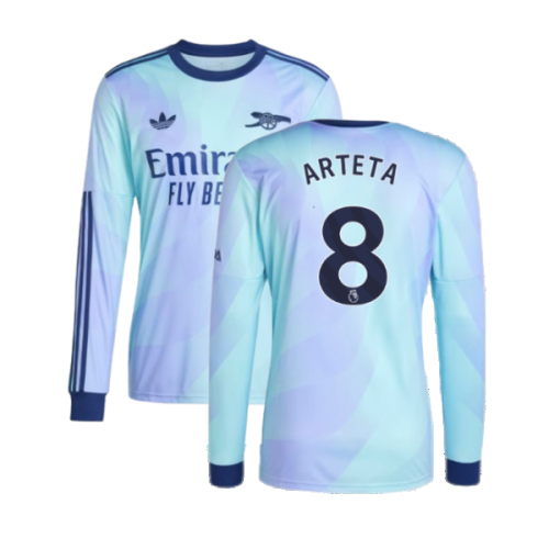 2024-2025 Arsenal Long Sleeve Third Shirt (Arteta 8)