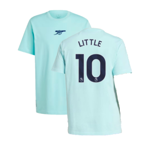 2024-2025 Arsenal Seasonal Tee (Clear Aqua) (Little 10) 2024-2025 Arsenal Seasonal Tee (Clear Aqua) (Little 10)