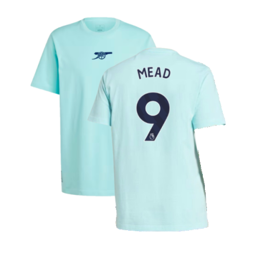 2024-2025 Arsenal Seasonal Tee (Clear Aqua) (Mead 9)