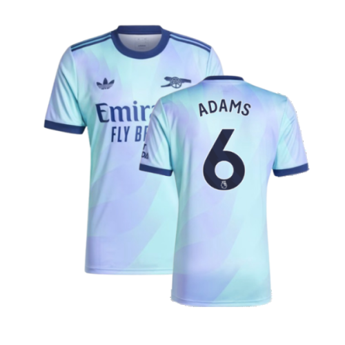 2024-2025 Arsenal Third Shirt (Adams 6)