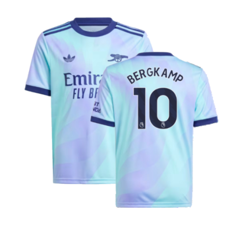 2024-2025 Arsenal Third Shirt (Kids) (Bergkamp 10)