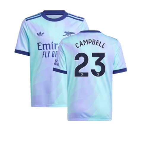 2024-2025 Arsenal Third Shirt (Kids) (Campbell 23)