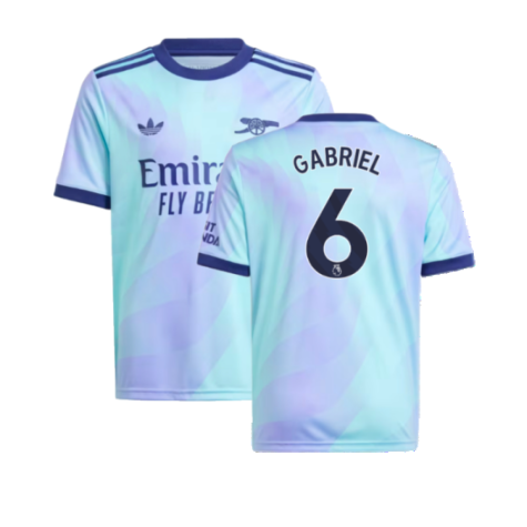 2024-2025 Arsenal Third Shirt (Kids) (Gabriel 6)