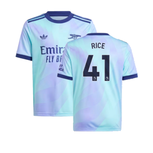 2024-2025 Arsenal Third Shirt (Kids) (Rice 41)