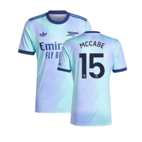 2024-2025 Arsenal Third Shirt (McCabe 15)