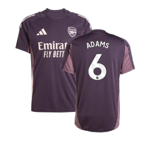 2024-2025 Arsenal Training Jersey (Aurora Black) (Adams 6)