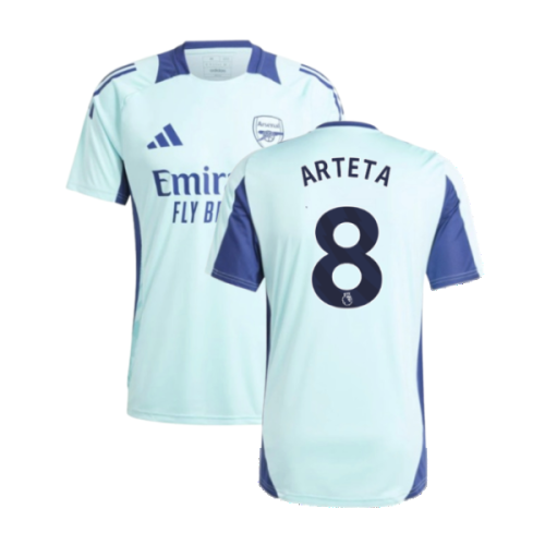 2024-2025 Arsenal Training Jersey (Clear Aqua) (Arteta 8)