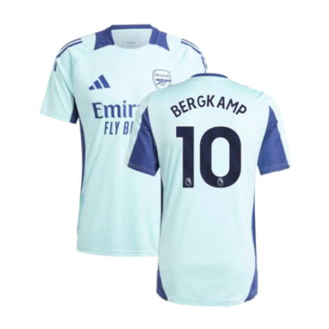 2024-2025 Arsenal Training Jersey (Clear Aqua) (Bergkamp 10)