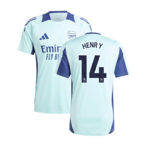 2024-2025 Arsenal Training Jersey (Clear Aqua) (Henry 14)