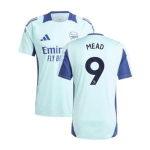 2024-2025 Arsenal Training Jersey (Clear Aqua) (Mead 9) 2024-2025 Arsenal Training Jersey (Clear Aqua) (Mead 9)