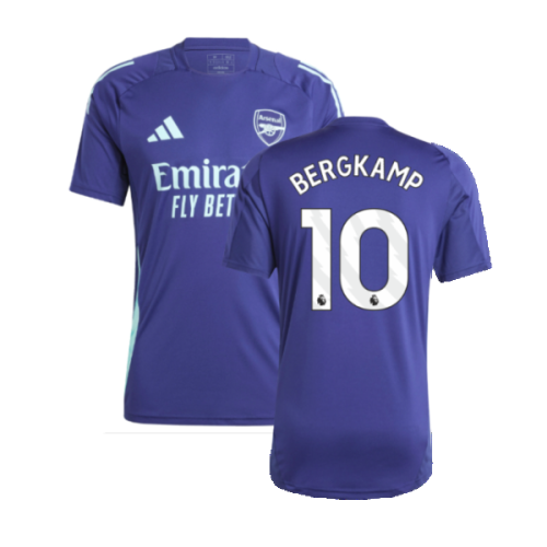 2024-2025 Arsenal Training Jersey (Night Sky) (Bergkamp 10)