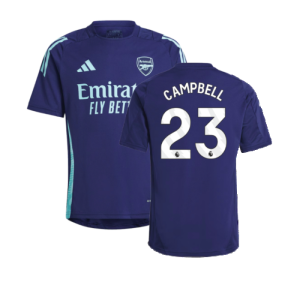 2024-2025 Arsenal Training Jersey (Night Sky) - Kids (Campbell 23)