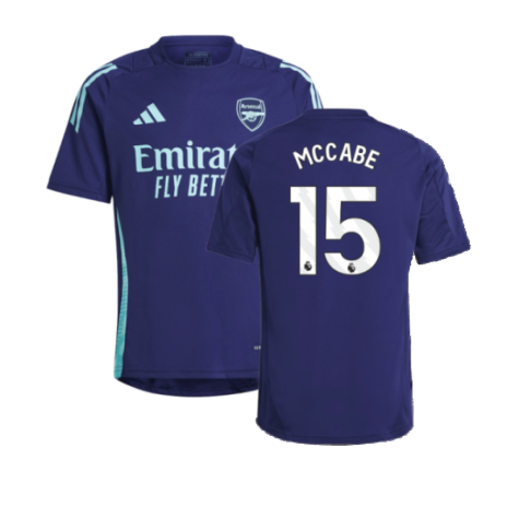 2024-2025 Arsenal Training Jersey (Night Sky) - Kids (McCabe 15)