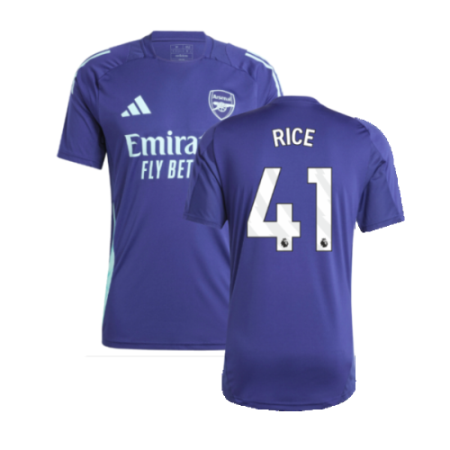 2024-2025 Arsenal Training Jersey (Night Sky) (Rice 41)