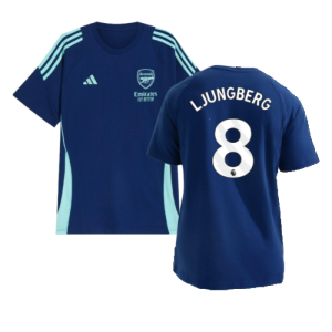 2024-2025 Arsenal Training Tee (Night Sky) (Ljungberg 8) 2024-2025 Arsenal Training Tee (Night Sky) (Ljungberg 8)
