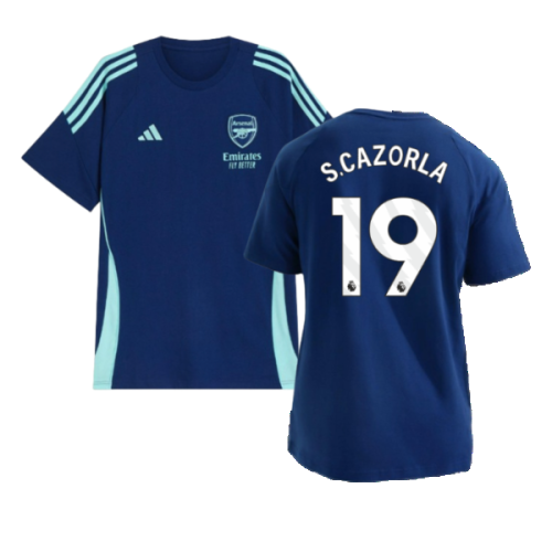 2024-2025 Arsenal Training Tee (Night Sky) (S.Cazorla 19)