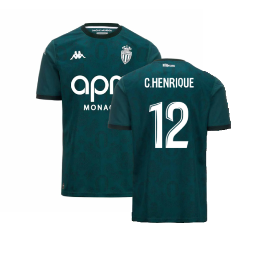 2024-2025 AS Monaco Away Shirt (C.Henrique 12)